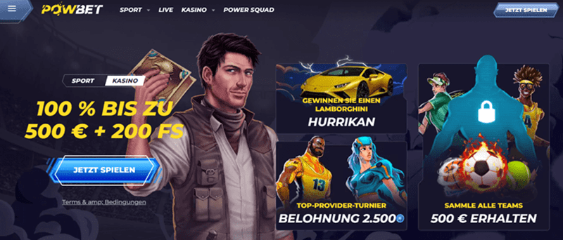 Online Slots ohne Limit Powbet