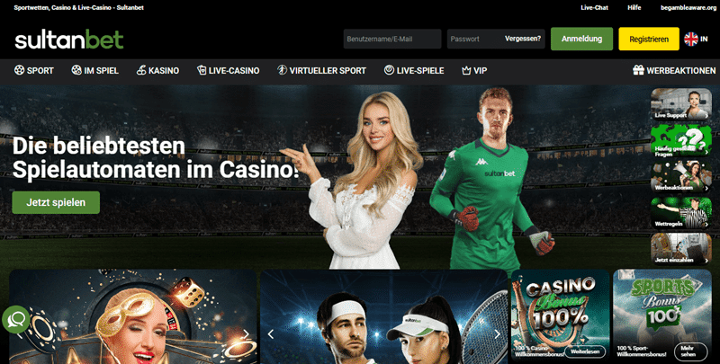 Casino ohne Verifizierung Sultanbet